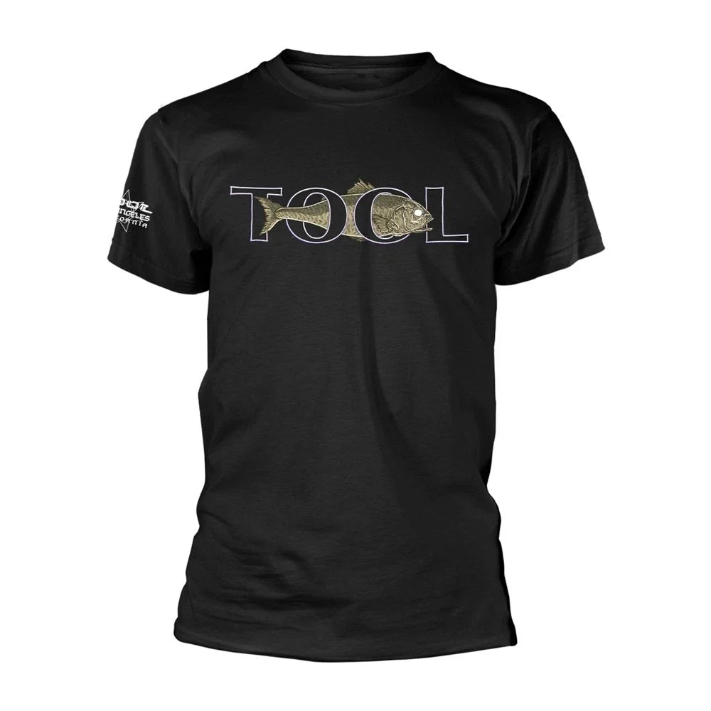 TOOL - FISH BLACK , Front & Back Print Large Unisex