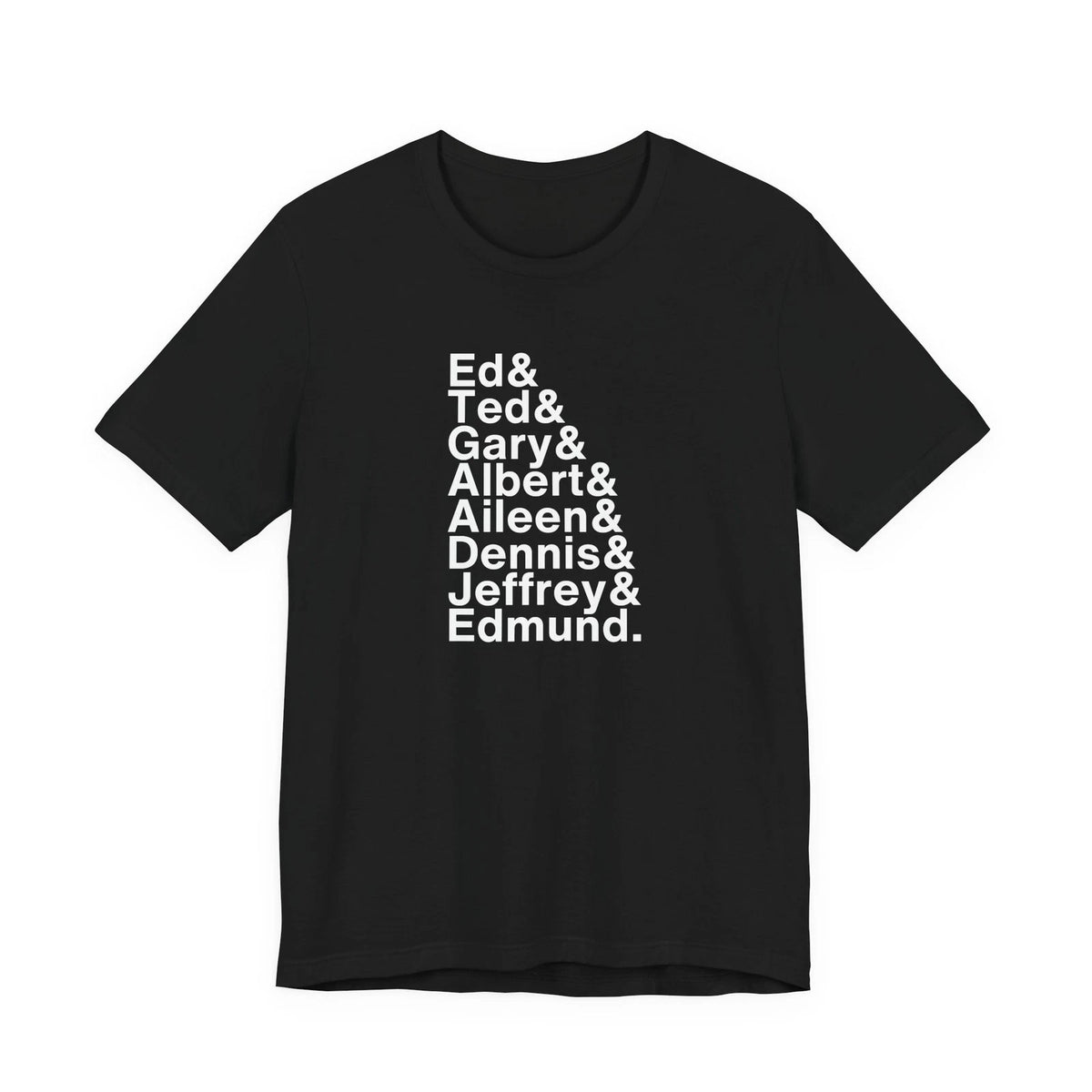 Minimalist Serial Killer Names Shirt | True Crime Fan Gift, Tee Women