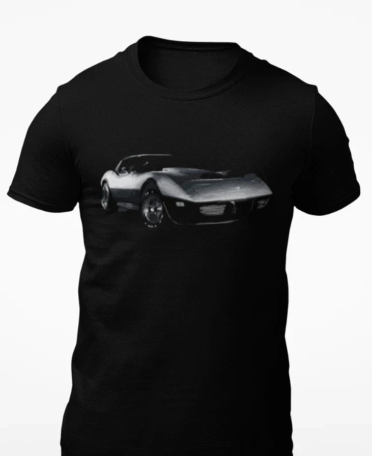1978 vette C3 25th Silver Anniversary Short-Sleeve Unisex Unisex