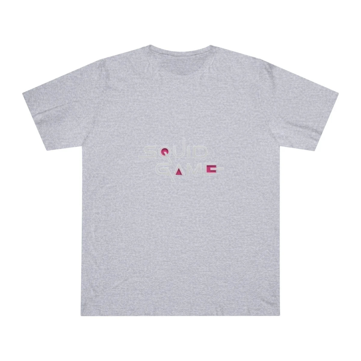 Minimal Pink Shapes | Geometric Tee, Tiny Center Design Unisex