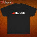 New Benelli Shotgun Logo Black/Grey/Navy/White Size S-5XL Unisex Unisex