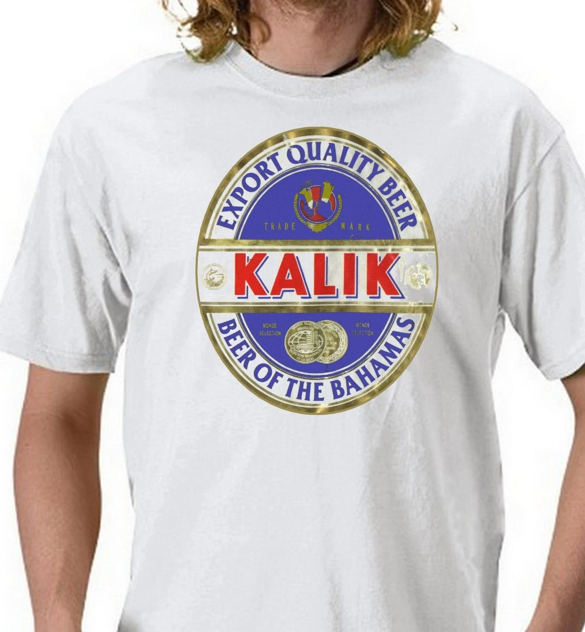 Kalik Beer . Gray, Khaki, White, Yellow. Size: S -XXL. 100% Cool Cotton Unisex