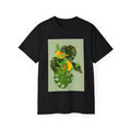 Monstera Leaves Birds Sheet Plants Botanical | Custom Graphic Unisex