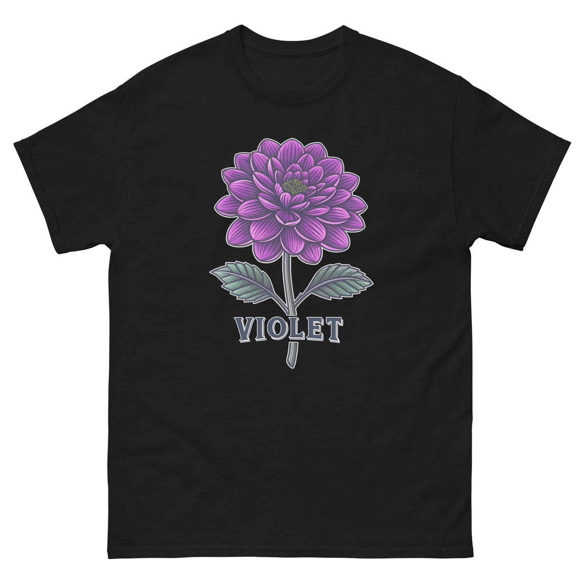 Violet Plant Horticulture Landscaping Gardening T-Shirt