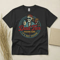 Dad Tax T Shirt Funny Fathers Day Birthday Gift Skeleton Fries Heavy Cotton Gift Unisex