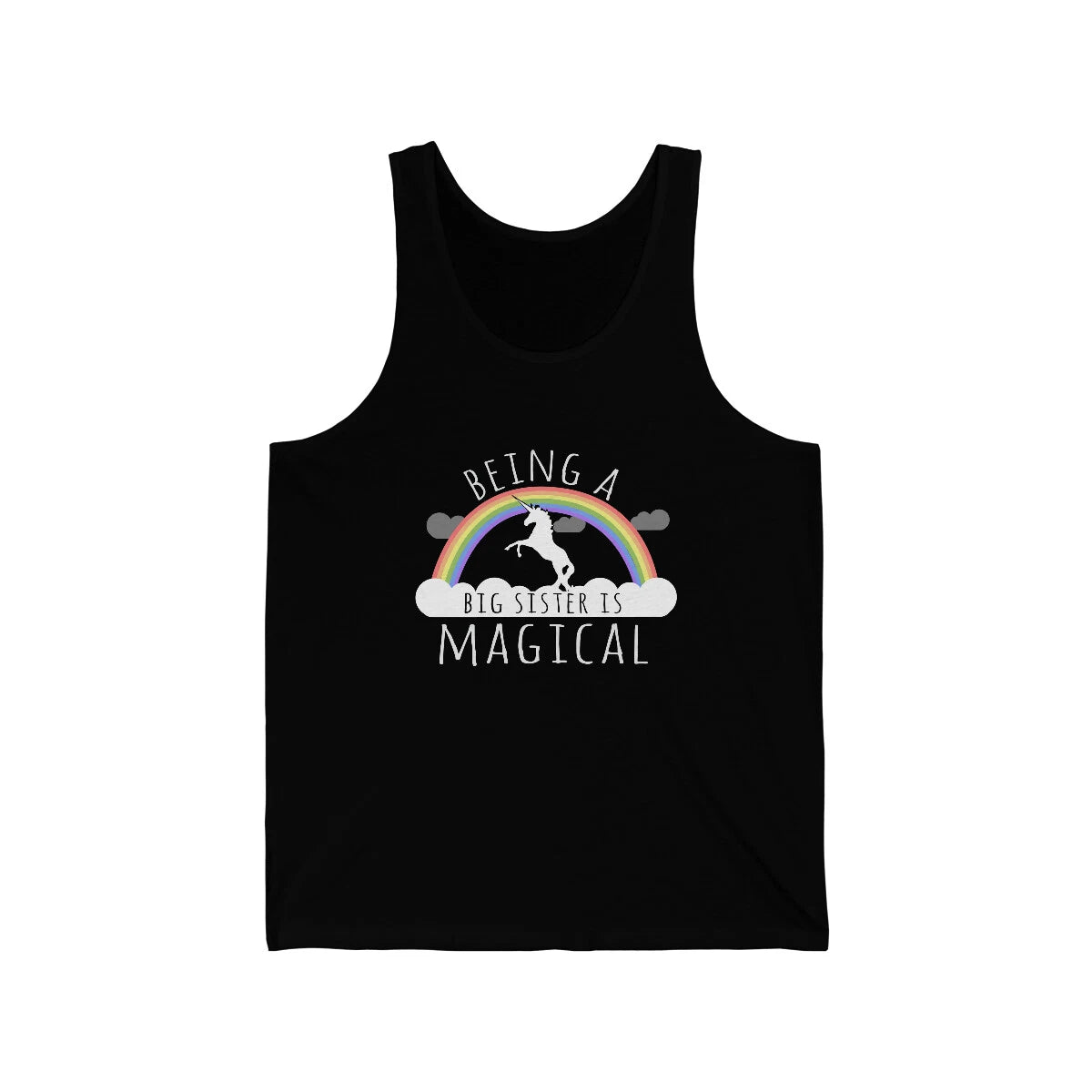 Being A Big Sister Magical Unisex Tank Top