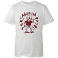 Funny Skeleton Adultish Unisex White Cotton Shirt Sarcastic Quote UK Unisex