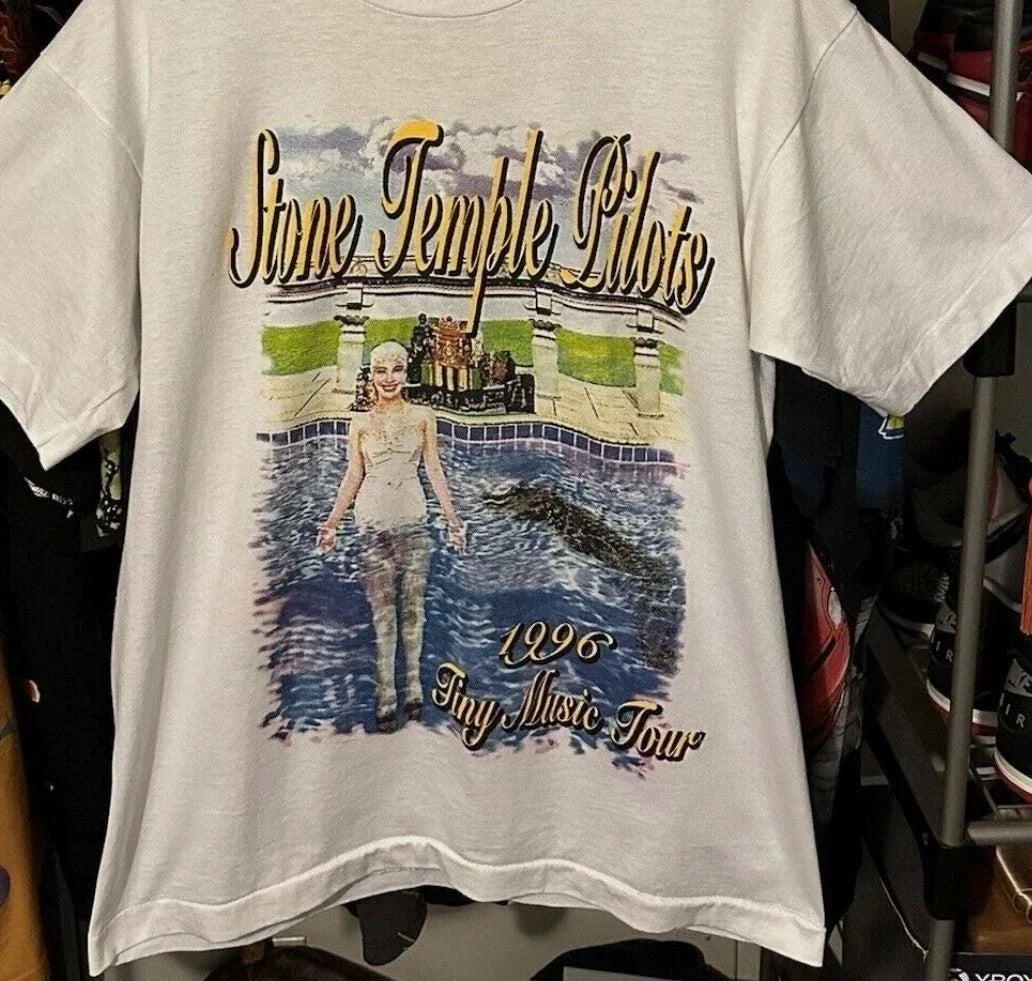Stone Temple Pilots Tiny Music Tour 90s Band Music Unisex Tshirt S-5XL Unisex