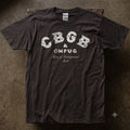 HOT!!! CBGB Distressed Logo Black Mens T Shirt Punk Club Tee Free Ship Unisex