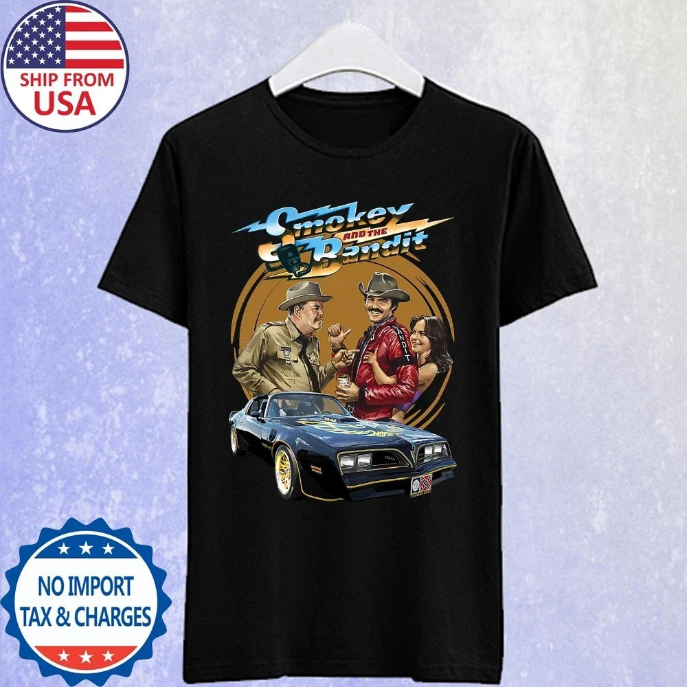 Smokey And The Bandit Movie Men's Black Size S-5XL Unisex