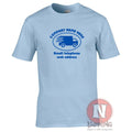 Delivery company personalised custom removal courier parcel firm tee Unisex
