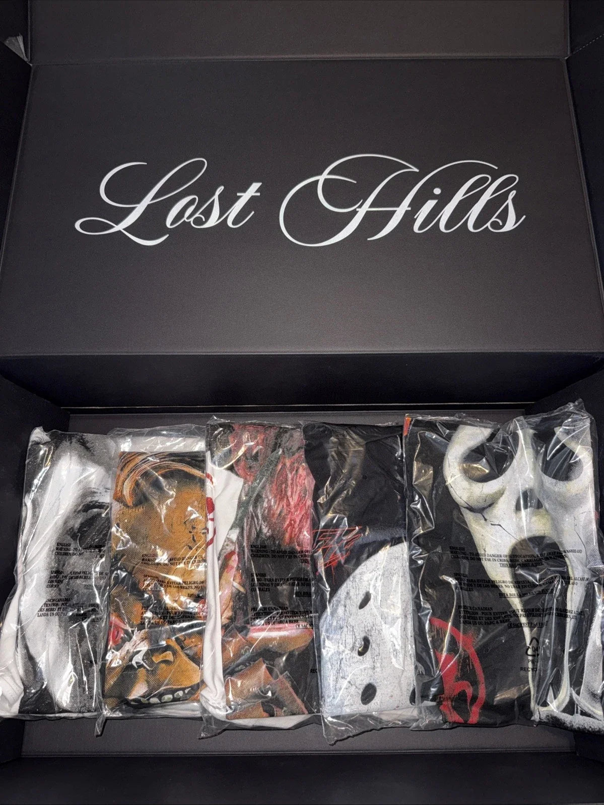 Lost Hills Horror Set Size Large In Custom Box Unisex