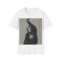 Unisex , Men's , Women's , Tee with print, b/w print. Unisex