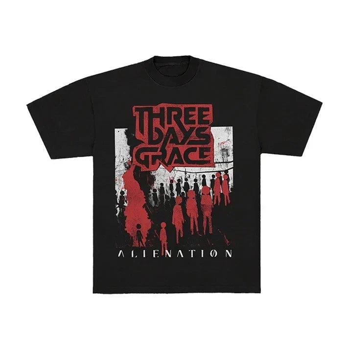 Three Days Grace 2026 Alienation Tour S-5XL Unisex Full Size Unisex