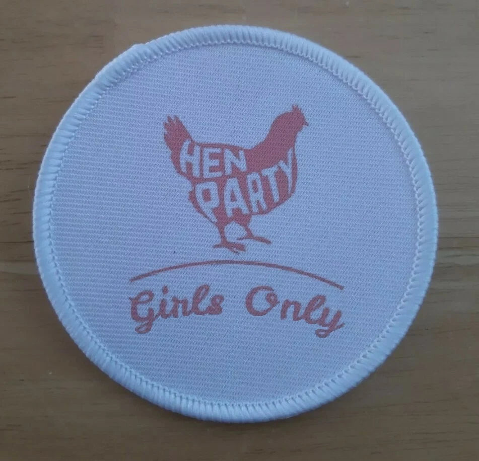 Girls Only Hen Do Bachelorette Party Patches Badges