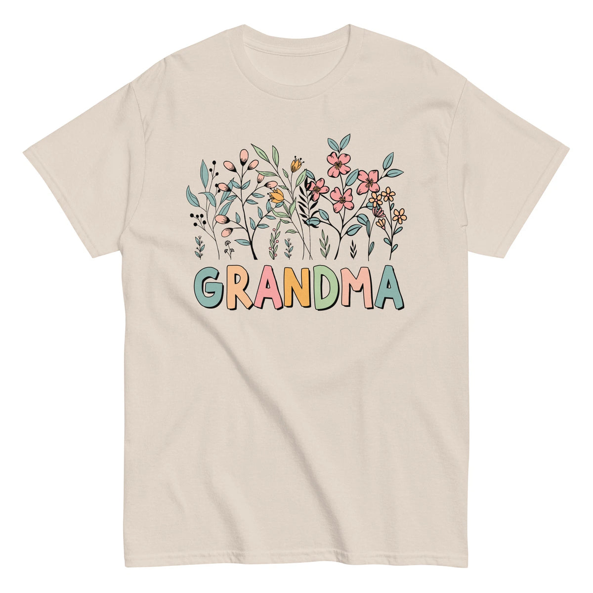 Premium T-Shirt  Grandma Birthday Gift Tee