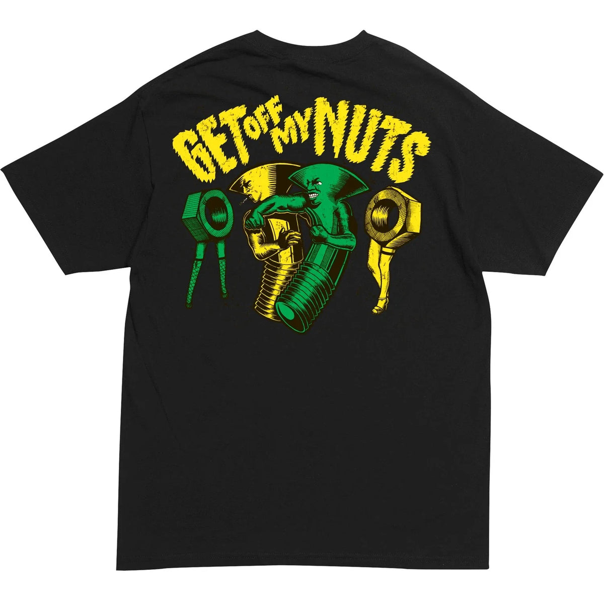 Shake Junt Shirt Get Off My Nuts Black Unisex