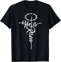 He Is Risen Cross Jesus Religious Easter Day Christians Unisex