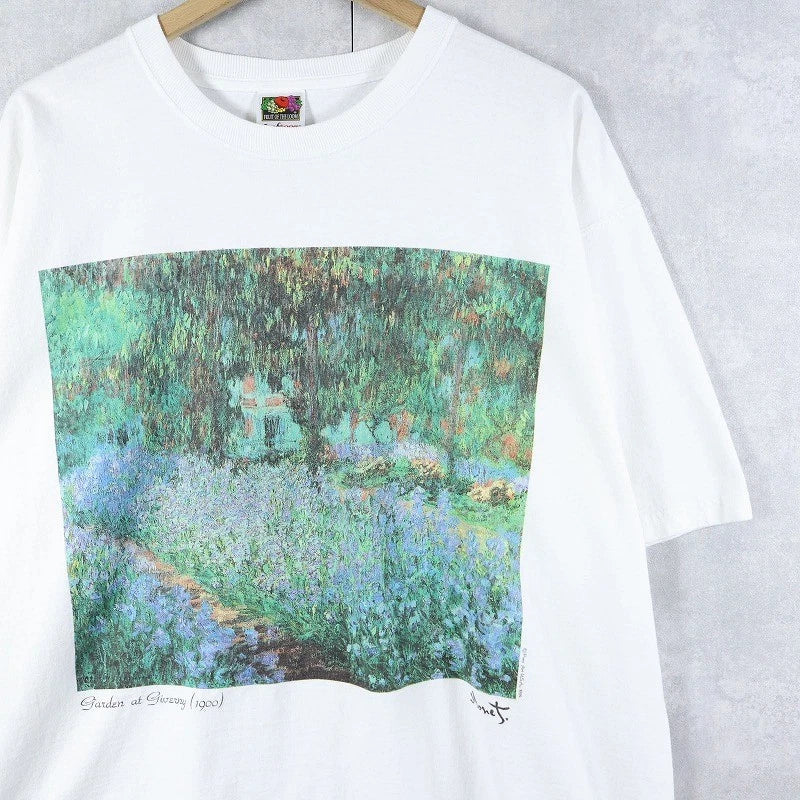 90's Claude Monet "The Artist's Garden at Giverny" Art Print S-5XL Unisex
