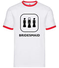 Bridesmaid Married - Mens Ringer - Kids/Childrens Hoodie Wedding Favours Present