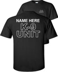 Custom Police K-9 Unit Unisex