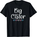 Big CISter Sister Trans Pride Transgender Hearts Support T-Shirt