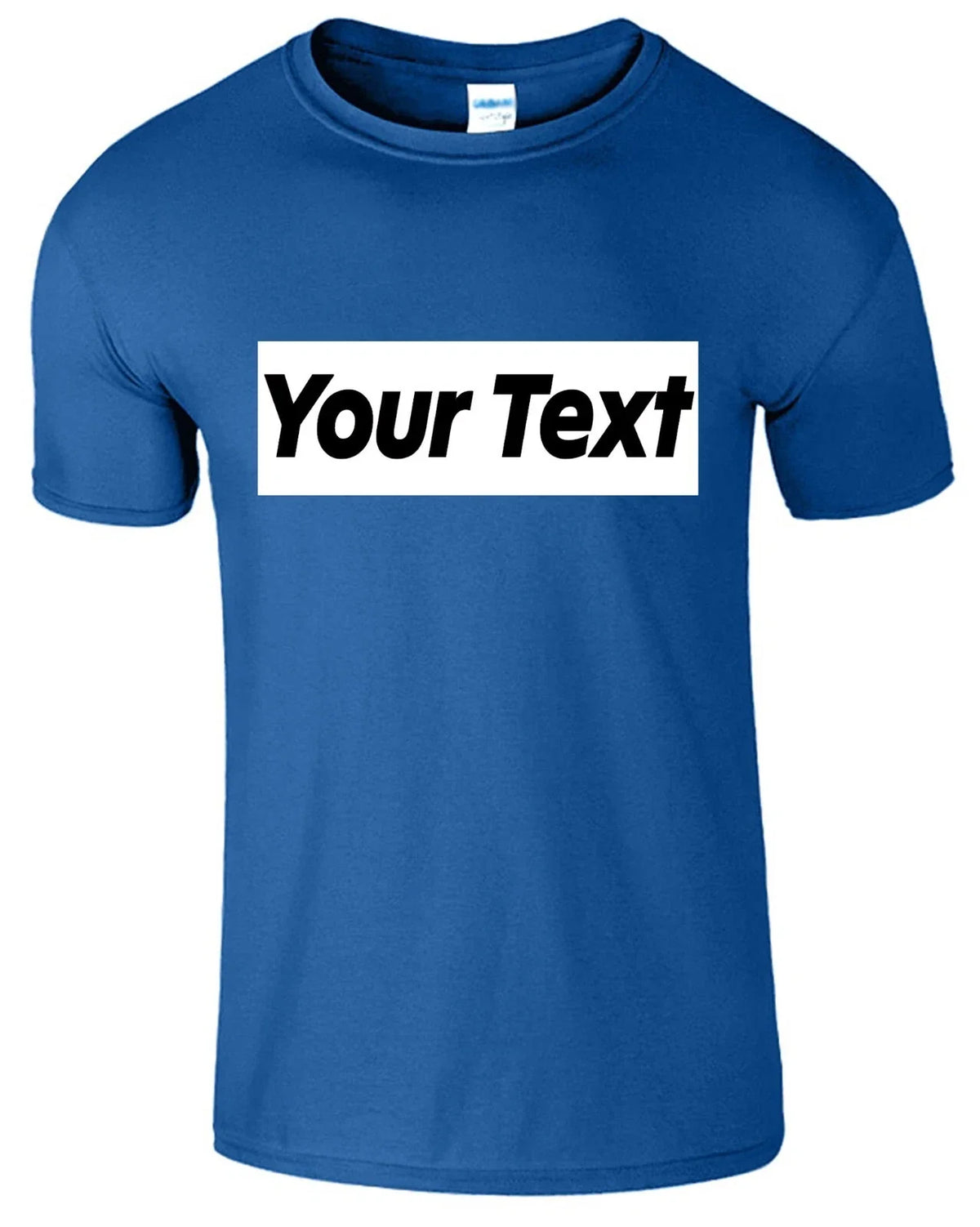 Personalized Custom Print Your Own Text On Customized Men's T Shirt New USA Gift Unisex