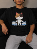 Tell These Cats Shirt Funny s Men Graphic Meme Shirt Funny Shirt For Men Unisex