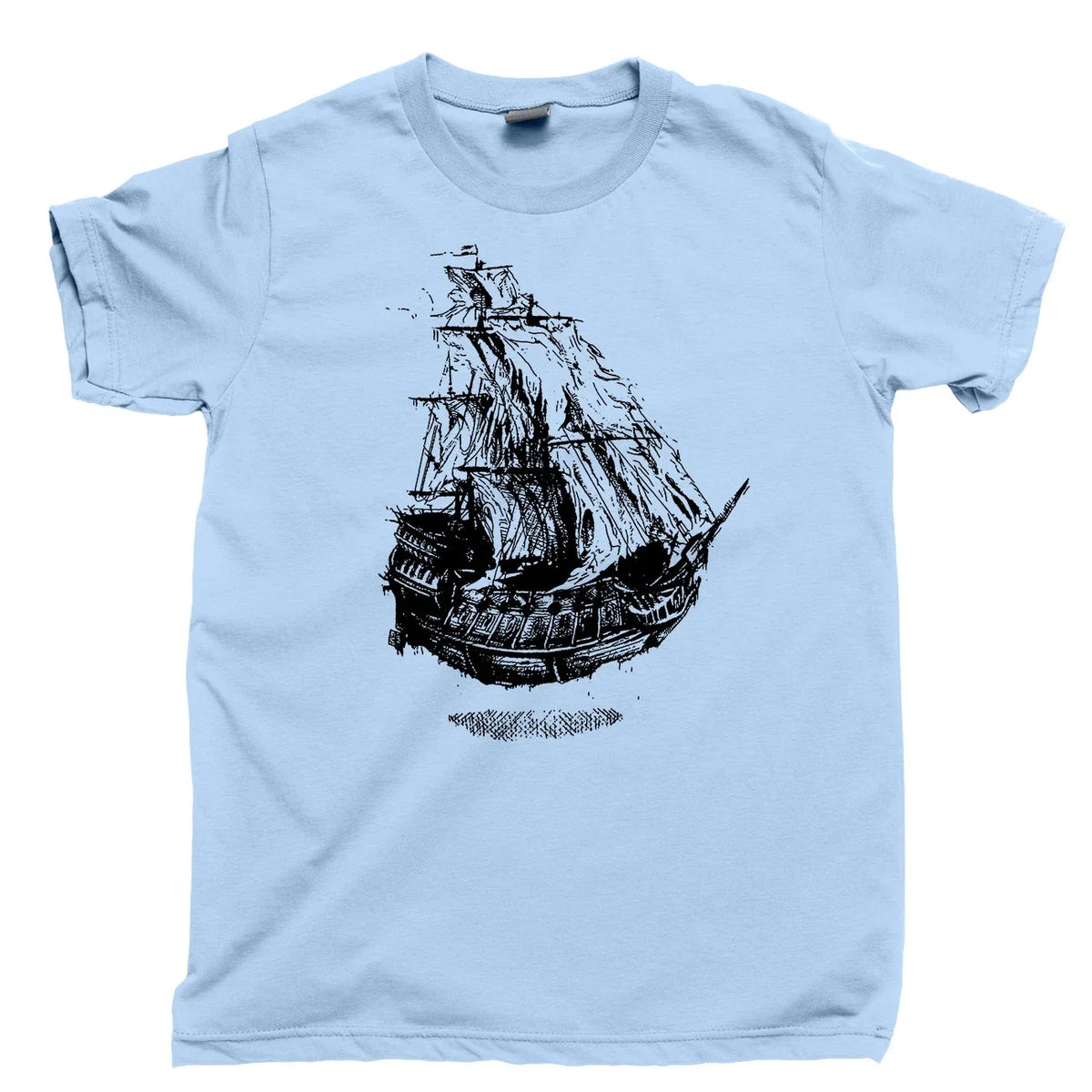Flying Dutchman T Shirt Davy Jones Locker Shipwreck Sailors Sail Oceans Seas Tee Unisex