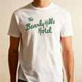 The beverly Hills Hotel Graphic T shirt White Unisex