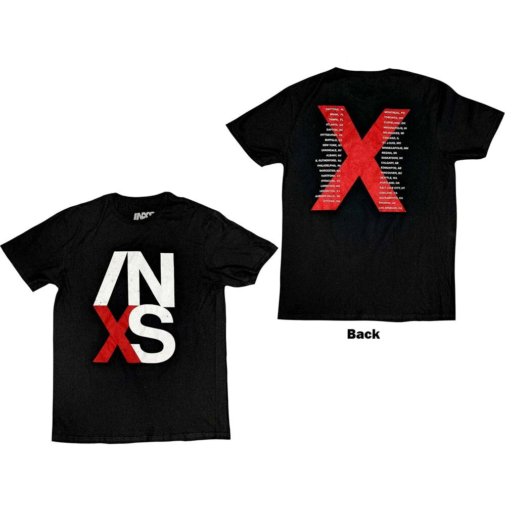 INXS - US Tour - Black Unisex