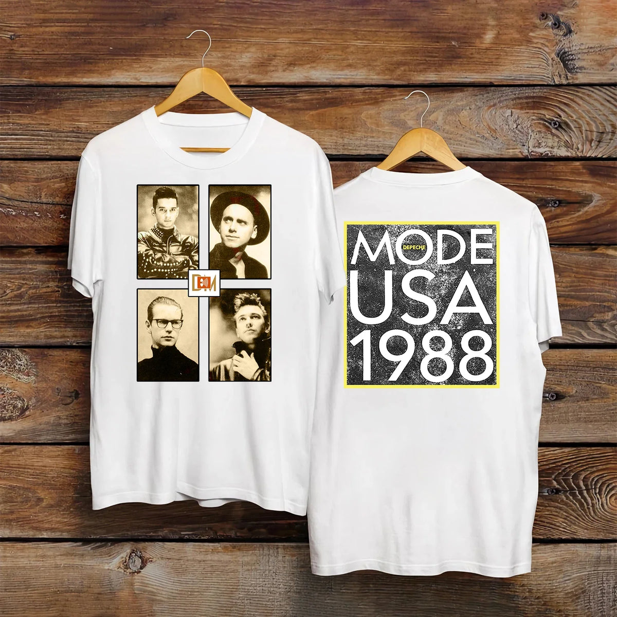 depeche mode. 1988 tour tee Unisex