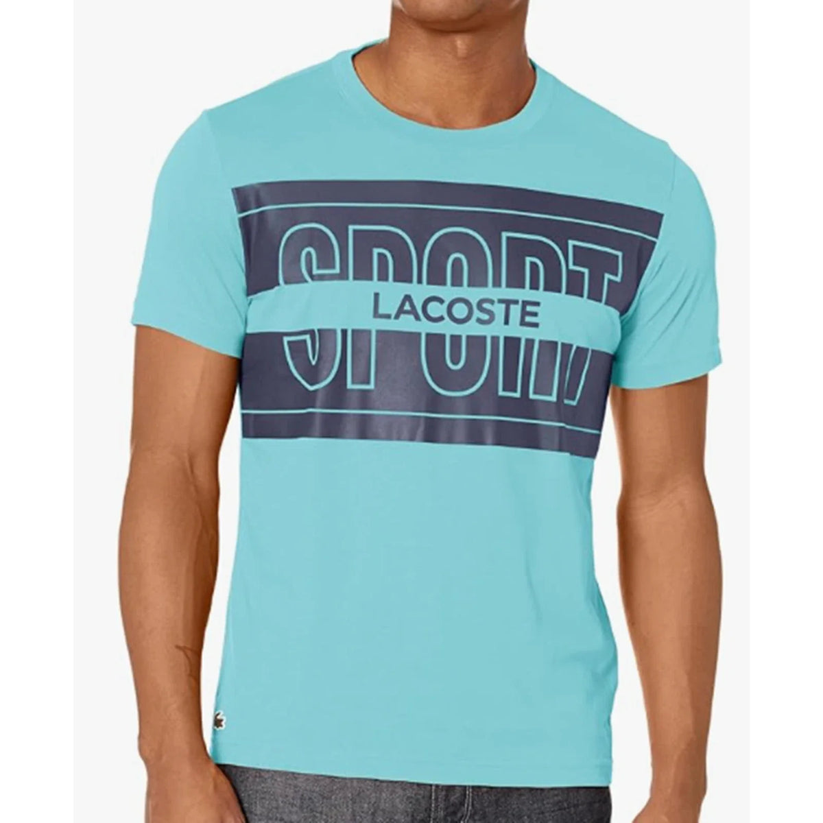 Lacoste Men's Short Sleeve Graphic Sport Anse S Unisex