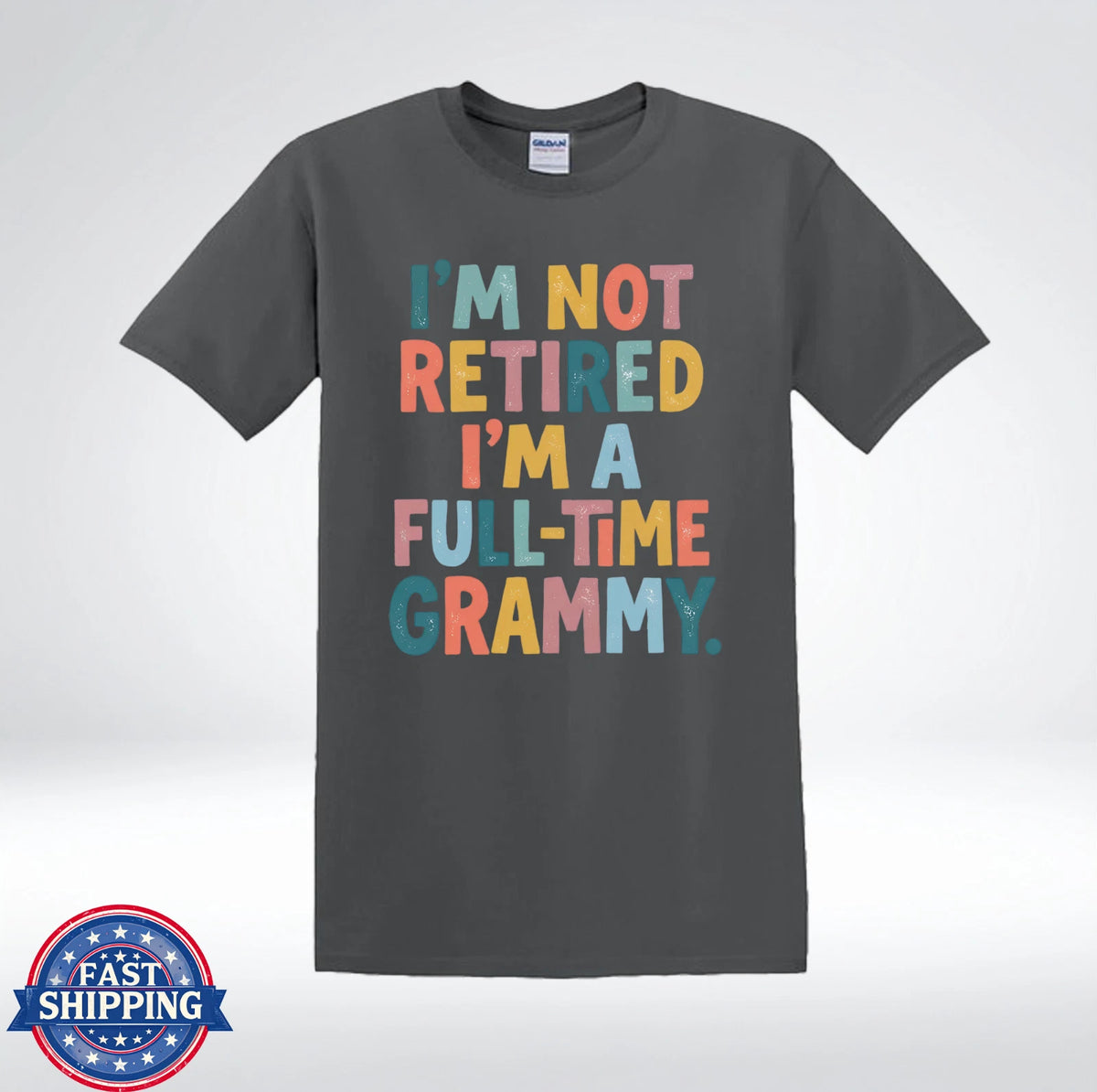 I’m Not Retired Grandma Life Cute Vintage Style T-Shirt