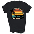 I Sleep Around Funny Van Life Camping Shirt