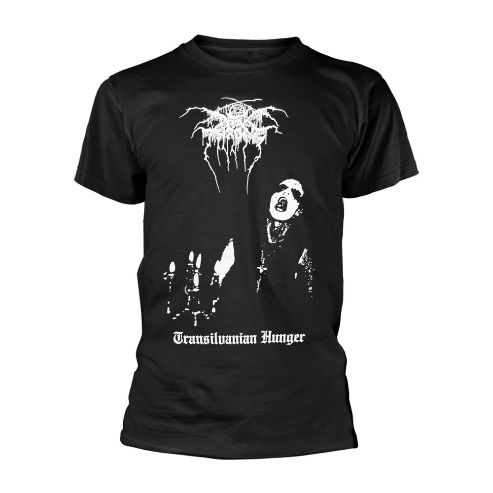 DARKTHRONE - TRANSILVANIAN HUNGER BLACK , Front & Back Print XX-Large Unisex