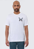 Religion Cotton Graphic Print Papillon White Unisex
