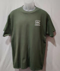Glock Perfection Mens Military Green Shirt Logo Graphic Tee Gun *READ* Unisex
