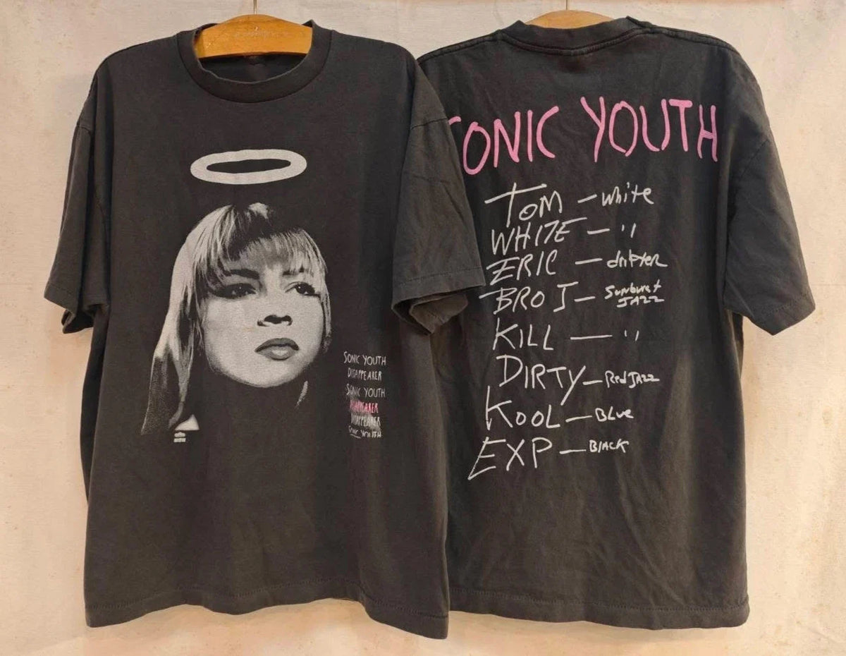 SONIC YOUTH Vintage 90s Band REPRINT Unisex