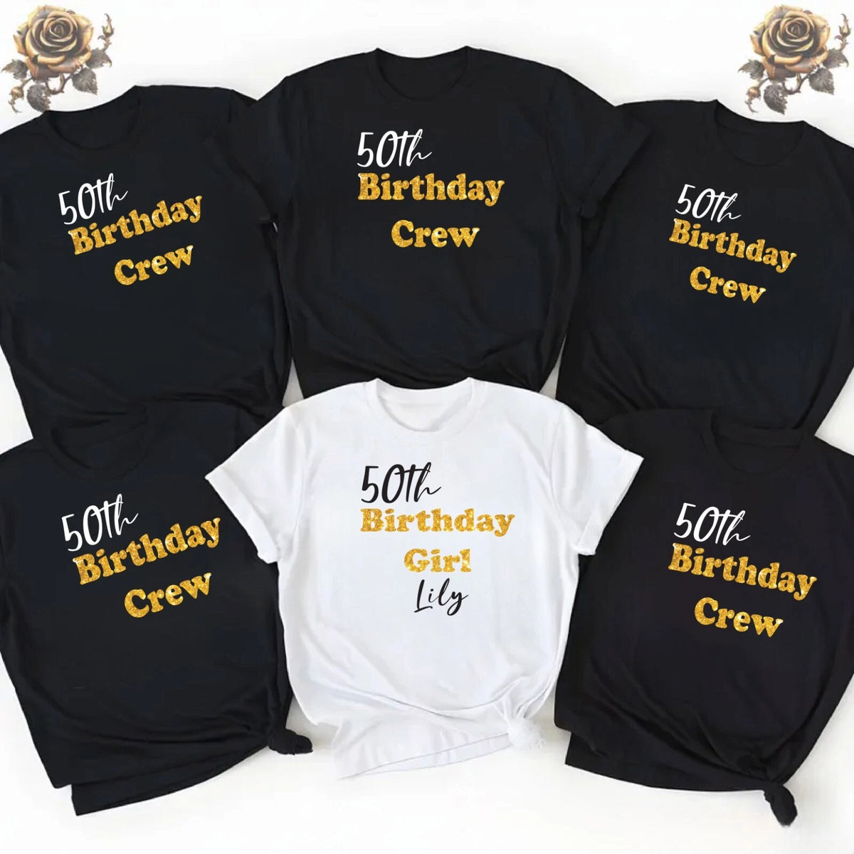 50th Birthday shirt,Birthday Squad Bithday, Custom birthday gift,Birthday crew
