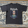 Bjork Utopia Retro Black Cotton Unisex Band Tee New Size S-5XL Unisex