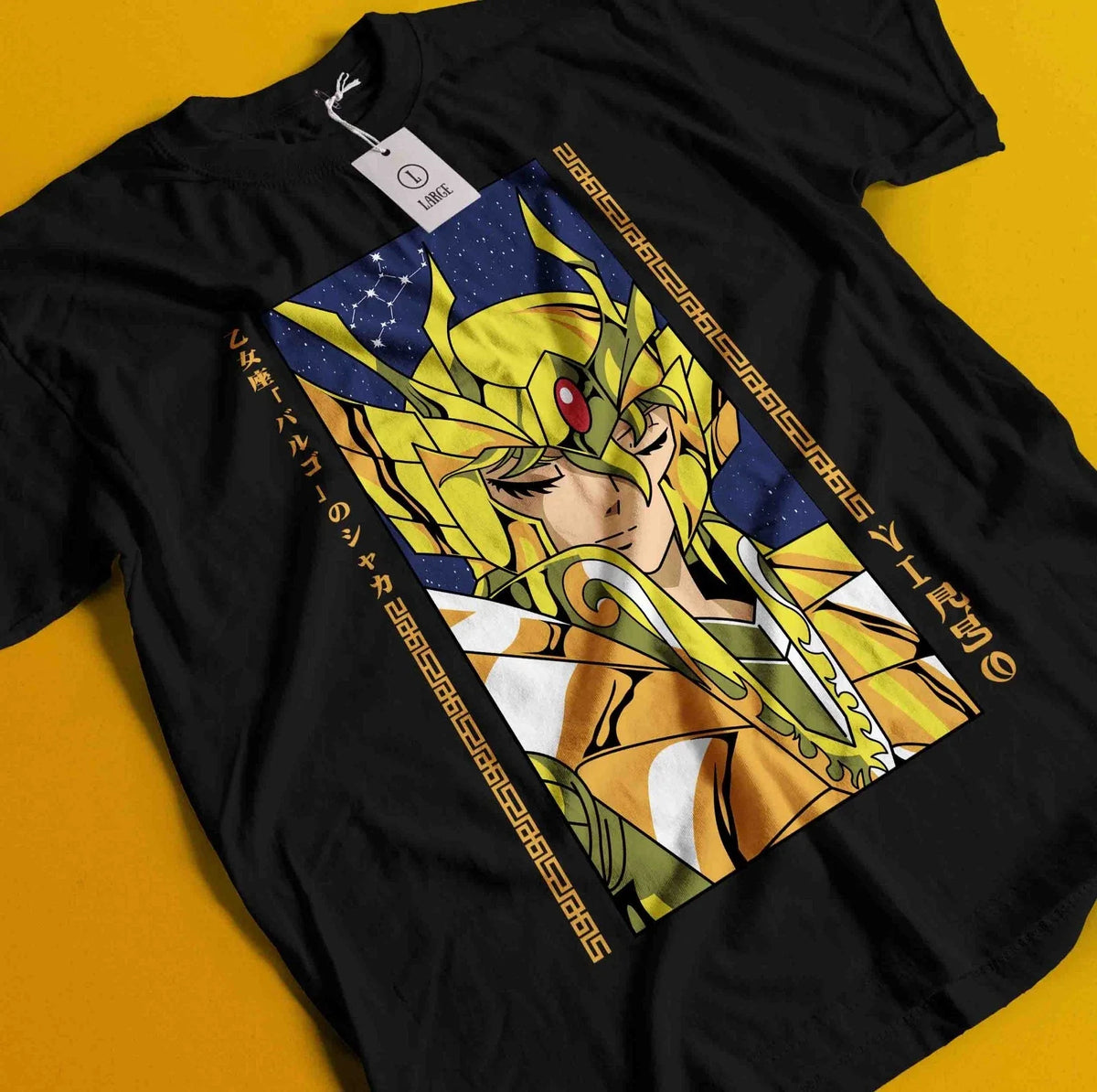 Saint Seiya knights Of the Zodiac Hyoga Anime Manga Graphic Tee Unisex Unisex