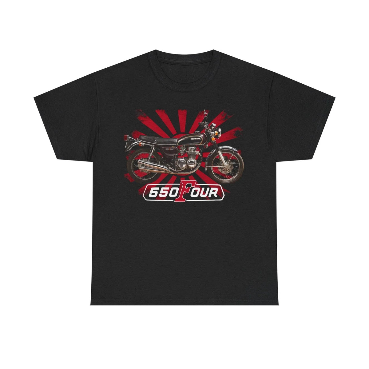 CB550 Four Classic Honda Motorcycle T Shirt , Sizes S-5XL Printed in USA Unisex