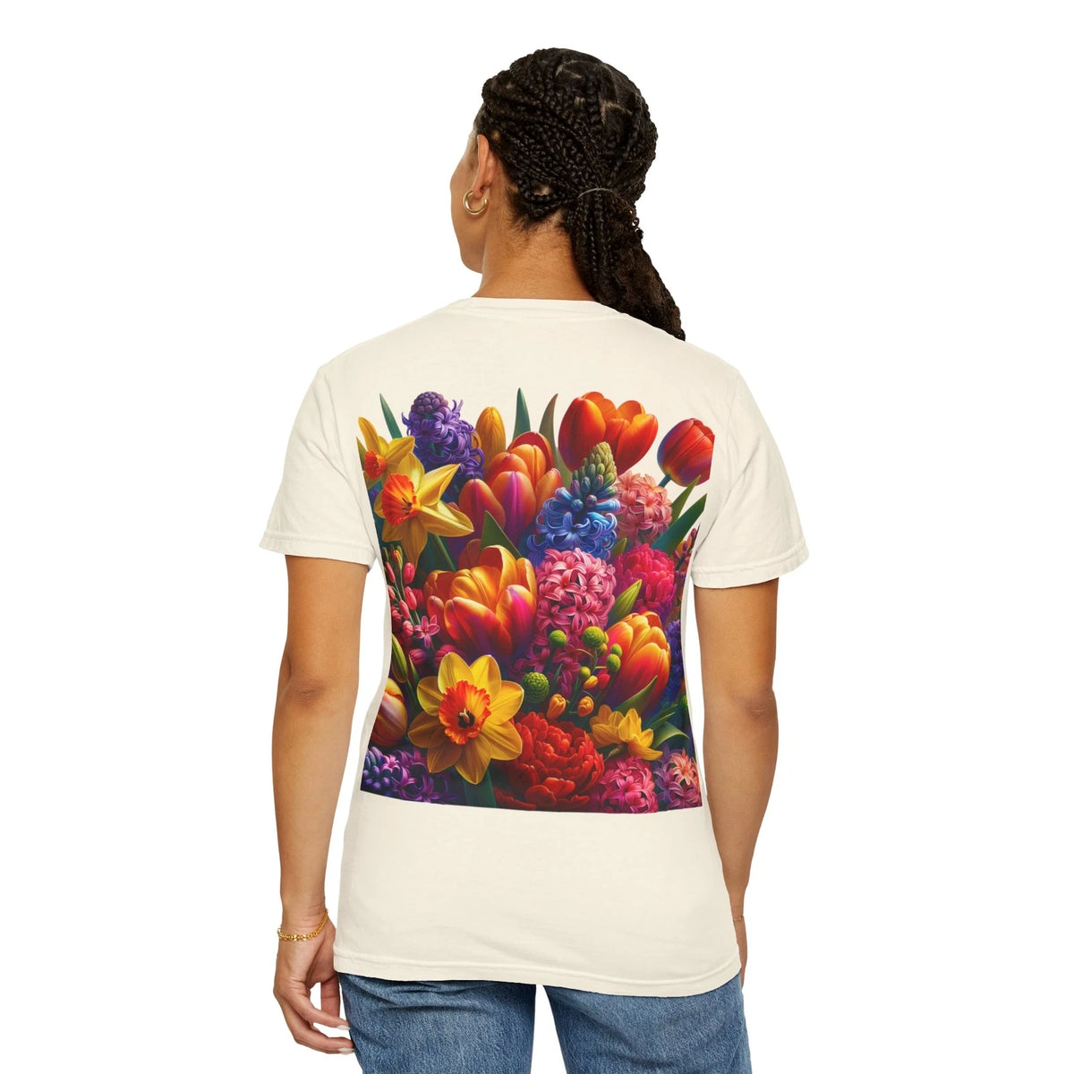 Plant Kindness Grow Love T-Shirt, Spring Blooms Tee, Gardening Yard Work Shirt