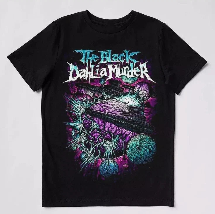 Vtg The Black Dahlia Murder Band T Shirt For Fans Cotton Full Size Unisex BT748 Unisex