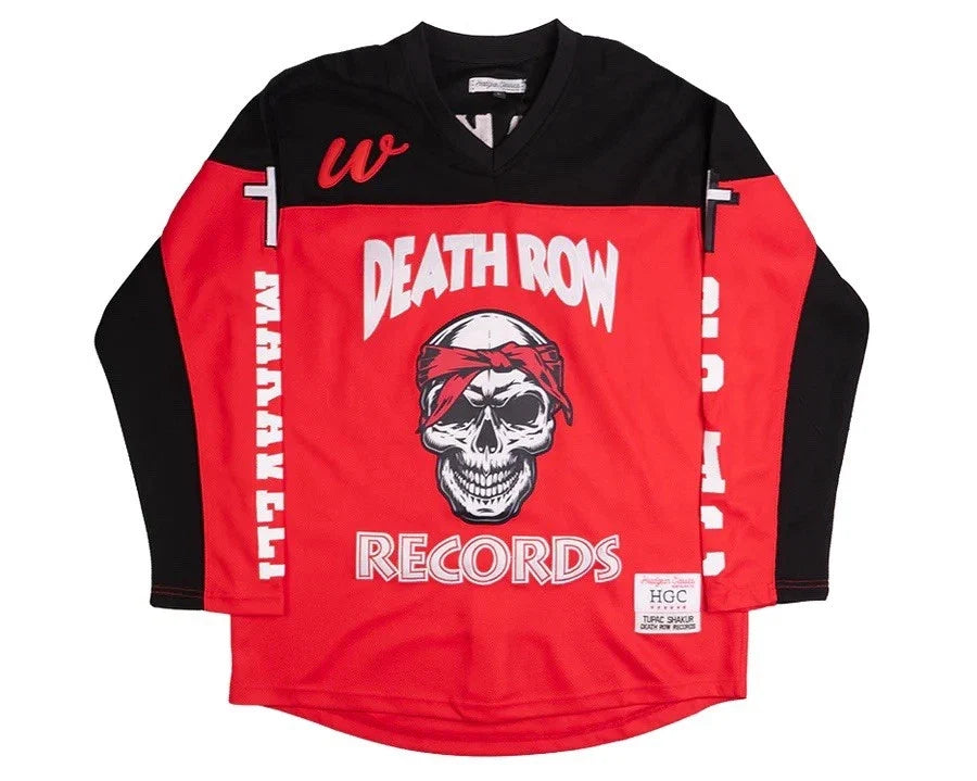 Headgear Classics Death Row Records Hockey Jersey *New With Tags*Free Shipping* Unisex