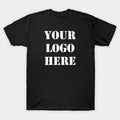 Big & Tall 7X HW Black Custom Pro Club Tee Shirt Your Artwork Printing Email Us Unisex