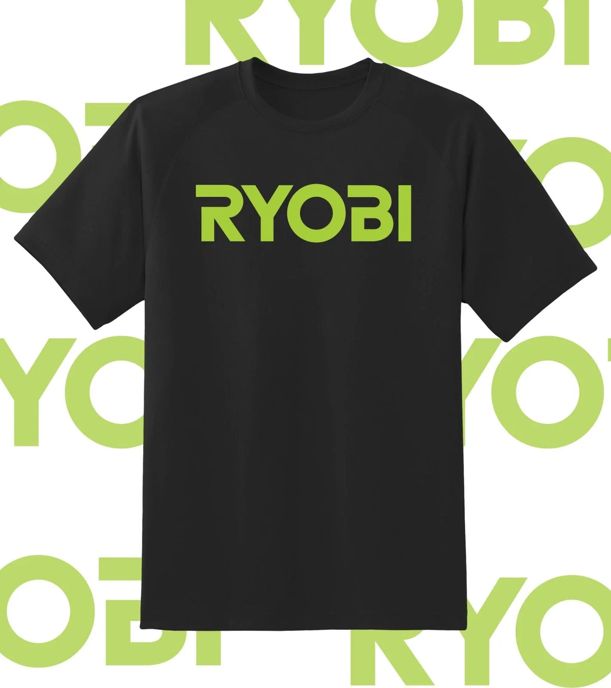 Ryobi Tools TEXT Logo shirt 6 Sizes Youth Med- Adult 6XL! Fast Ship! Unisex