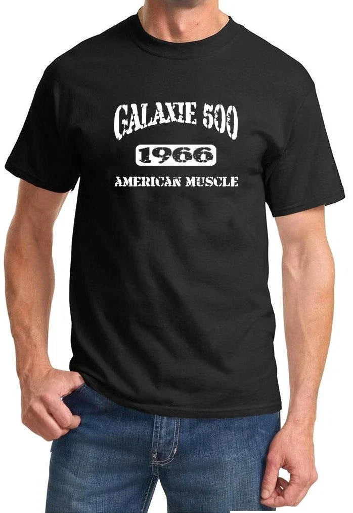 1966 Ford Galaxie 500 American Muscle Car Classic Design Tshirt NEW Unisex