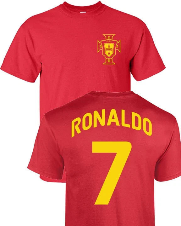 Cristiano Ronaldo Portugal Futbol Player Soccer Team Youth & Adult Tshirt S-5XL Unisex